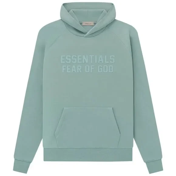 NEW Fear of God Essentials 2Pc Set Hoodie & Relaxed Sweats Sycamore - Picture 2 of 5